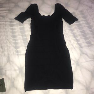 Black Bebe Bandage Cocktail Dress